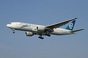 Un Boeing 777-219ER d'Air New Zealand