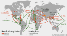 International drug routes Drugroutemap.gif