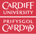 Logo of University of Cardiff.