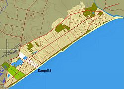 Location of Shangrilá in Ciudad de la Costa