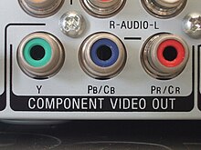 Component Video - conectores