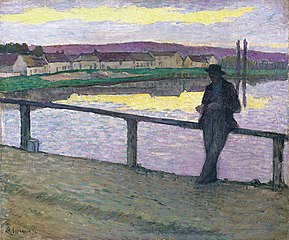 Coucher de soleil sur Pont-Aven (1894), musée Thyssen-Bornemisza (Madrid).