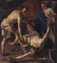 Dirck van Baburen - Prometheus door Vulcanus geketend.jpg