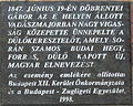 Döbrentei Gábor Zugligeti út 113.