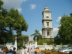 La Tour de l'Horloge de Dolmabahçe.