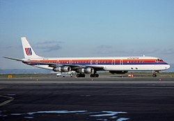 DC-8 společnosti United Airlines