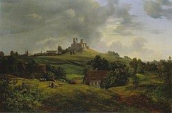 Veduta di Stolpen (1840)