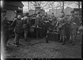 Tankistes du 504e RCC à Essen en février 1923 pendant l'occupation de la Ruhr.