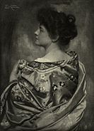 Baroness von P – Kimono, rond 1900