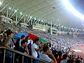 Qarabağ FK during the Europa League qualifier match.