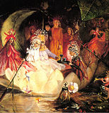 The Marriage of Oberon and Titania by John Anster Fitzgerald