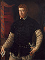 Francesco de' Rossi, Portrét muže 1540–1550