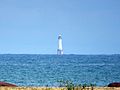 The lighthouse as seen from Yala National Park.