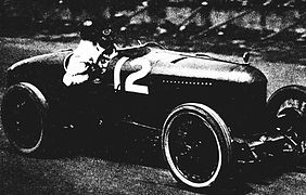 Segrave vainqueur du GP de l'ACF 1923 sur Sunbeam, à Tours