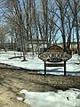 The sign outside of Hopokoekau Beach, Wisconsin