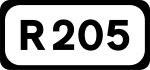 R205 road shield}}