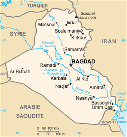 Iraq - Mappa