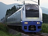 E653系 （2008年8月27日 友部駅 - 内原駅間）