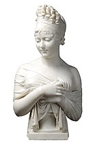 Juliette Récamier (1805/06), de Joseph Chinard (Museo de Bellas Artes de Lyon)
