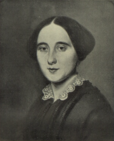 Kateřina Fügnerová (fotografie malby Josefa Mánese, cca 1860)