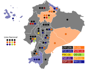 Elecciones legislativas de Ecuador de 1979