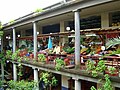 Upper floor of the market.