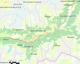 Villarodin-Bourget - Localizazion