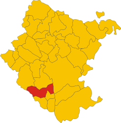 Monte San Savino – Mappa