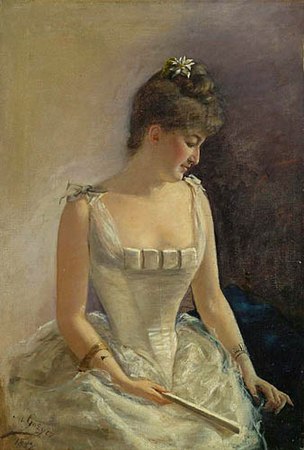 Dama vestita per il ballo (1897)