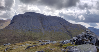 Panorama verso est, con il Ben Nevis