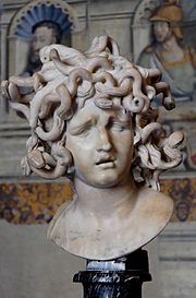 Gian Lorenzo Bernini: Meduzina glava sa zmijskom kosom, 1630.