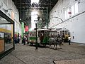 Carro de traçcão animal 8 no Museu do Carro Eléctrico