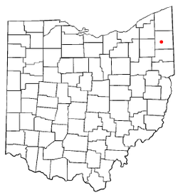 Location of Champion Heights, Ohio