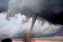 An occluded mesocyclone tornado (Oklahoma, May 1999) Occluded mesocyclone tornado5 - NOAA.jpg