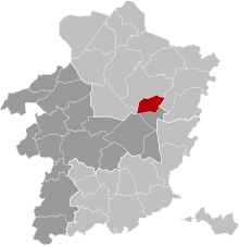 Opglabbeek Limburg Belgium Map.svg