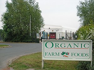 English: Organic Farm Foods The packing facili...