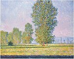 "Prairie de Limetz" (1888) de Claude Monet (W 1201)