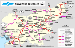 Карта железных дорог Словении.png