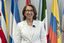 «Rebeca Grynspan, Secretaria General Iberoamericana, 2015».