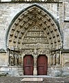 Seitenportal (nord) der Kathedrale von Reims