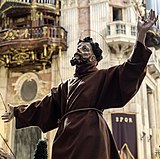 Escultura de São Francisco de Assis recebendo os estigmas no Monte Alverne, pertencente à Real e Venerável Irmandade do Santíssimo Sacramento de Mafra.