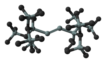 Structure du premier disilyne publié[4].