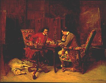 Ernest Meissonier, Les Joueurs d'échecs, 1858