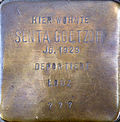 Stolperstein für Senta Goetzoff (Brabanter Straße 27)