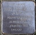 Stolperstein in Bad Pyrmont für Hans Abraham