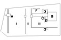 スクー寺院の平面図