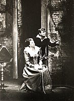 Scéna „Marie Stuartovna“ od Friedricha Schillera