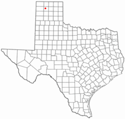 Расположение Дюма, Техас