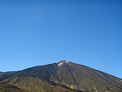 El Teide, montaña más alta de España