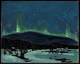 Northern Lights, Spring 1917. National Gallery of Canada, Ottawa
